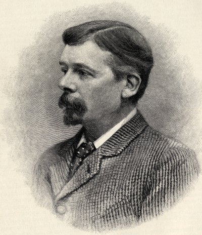 Portret van George du Maurier, uit 